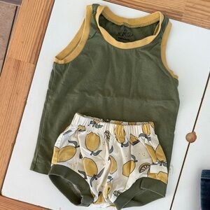 Boutique tank and bummie shorts